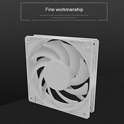 Acheter Wewoo Ventilateur de refroidissement de pour radiateur CPU F140 blanc