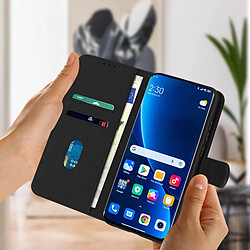 Avis Avizar Housse Xiaomi 12 Pro Clapet Portefeuille Fonction Support noir