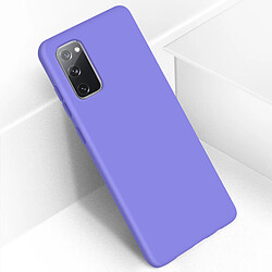 Avizar Coque Galaxy S20 FE Semi-rigide Soft Touch Compatible QI violet