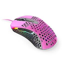 Universal M4 M4 Wired Optical Gaming Mouse USB 16000 DPI Omron commutateurs 6 boutons xg-m4-rgb-rose