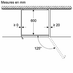 Réfrigérateur combiné 60cm 321cm nofrost inox - KGN367ICT - BOSCH pas cher