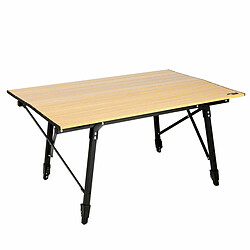 Avis Table Piable Aktive Glamping Sabana Aluminium Terre 90 x 70 x 57 cm