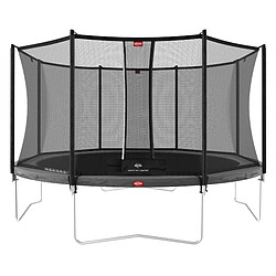 Trampoline 430 BERG gris Regular Favorit + Filet de sécurité Comfort