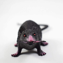 Universal Deux fausses souris de vie avec un jouet de souris de souris réel, des jouets de souris Halloween, des jouets de farce, un Halloween effrayant