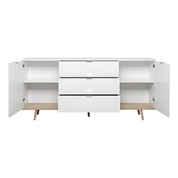 Avis But Buffet scandinave LEKNES Blanc