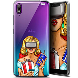 Caseink Coque arrière Wiko View 2 GO (5.93 ) Gel HD [ Nouvelle Collection - Souple - Antichoc - Imprimé en France] Au Cinema