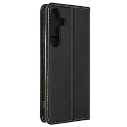 Avizar Etui pour Samsung S23 FE Portefeuille Support vidéo Rabat magnétique Noir