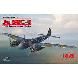 JU 88C-6, WWII German Heavy Fighter - 1:48e - ICM