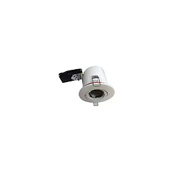 Support de Spot GU10 Fixe Blanc Ø100mmx120mm