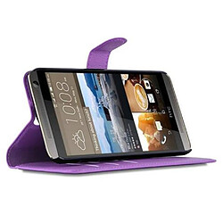 Acheter Cadorabo Coque HTC ONE E9 PLUS Etui en Violet