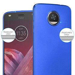 Acheter Cadorabo Coque Motorola MOTO Z2 Etui en Bleu