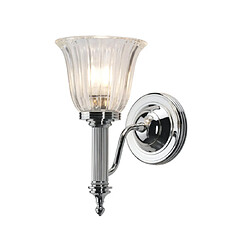 Elstead Lighting Applique murale Salle de bains Carroll Chrome poli