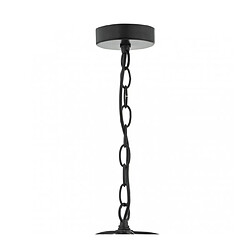 Acheter Luminaire Center Suspension Phoenix noir mat et cuivre poli 3 ampoules