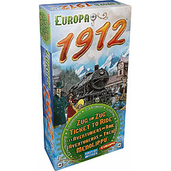 Asmodee - AVE07 - Jeu de Stratégie - Les Aventuriers du Rail Europe - Extension 1912