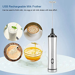 Acheter Universal Mamie au lait, mousse électrique en acier inoxydable, fabricant de gâteaux rechargeables USB, café, latte, cappuccino