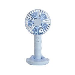 Avis Ventilateur de Refroidissement de Support de Téléphone de Bureau Rechargeable USB Portable à 3 Vitesses - Bleu