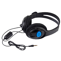 Avis 3,5 mm Casque Audio Ecouteur à Double Stéréo avec Microphone Mic Pour Sony PS4 PS3