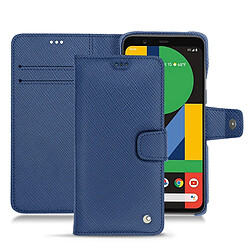 Housse cuir Google Pixel 4 XL - Rabat portefeuille - Bleu frisson ( Pantone #29588c ) - NOREVE