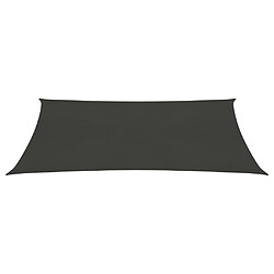 ComfortXL Voile D'ombrage 160 G/m² Anthracite 2,5x4 M Pehd