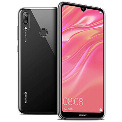 Caseink Coque Pour Huawei Y7 / Prime / Pro 2019 (6.26 ) [Crystal Ultra Clear HD - Semi Rigide Souple TPU Gel Transparent - Extra Fin 1mm]