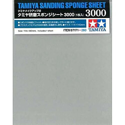 Tamiya Model Kit - Sanding Sponge Sheet 3000