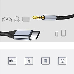 GUPBOO Adaptateur audio USB-C vers MINI-JACK,JL2079