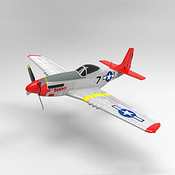 Universal RC 7681 MUS Tang P51D 750 mm Envergure EPO Wing Warbird Avion télécommandé RTF | Avion télécommandé (rouge)