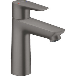 Mitigeur de lavabo HANSGROHE Talis E , avec tirette et vidage noir chromé brossé - 71710340