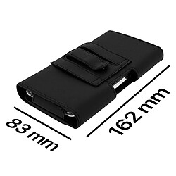 Acheter Avizar Etui Ceinture Smartphone 5.5 à 6 Housse Protecteur Attache Clip/Passant - Noir