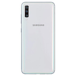 Avizar Cache batterie Samsung Galaxy A70 Façade arrière de remplacement blanc pas cher