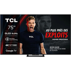 TCL TV QLED 4K 189 cm 75QLED870 - Google TV