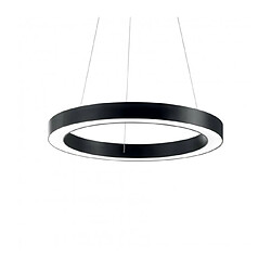 Ideal Lux Suspension LED intégré Oracle Aluminium Noir 1 ampoule 19,5cm