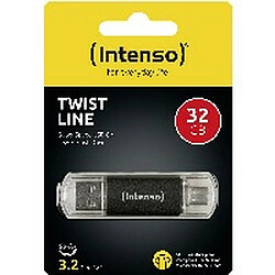 Clé USB INTENSO 3539480 Anthracite 32 GB