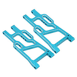 1 Paire De Bras De Suspension Inférieurs Arrière En Alliage D'aluminium 1/10 Pour Modèle De Voiture RC Bleu