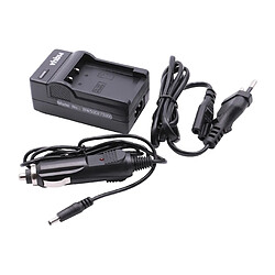 Vhbw CHARGEUR SECTEUR 220V + VOITURE 12V pour BATTERIE CASIO NP-20 NP20