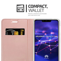 Cadorabo Coque Huawei MATE 20 LITE Etui en Rose pas cher