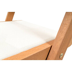 Habitat Et Jardin Lot de 2 chaises pliantes en bois exotique Seoul - Maple - Beige