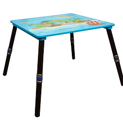 Table pour chambre enfant ou bébé mixte garçon Pirate Island Fantasy Fields TD-11593A1