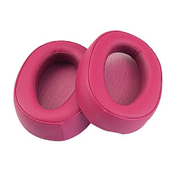 Wewoo Coussinets Mousse Étui de protection pour casque en éponge avec une paire Sony MDR 100AAP Rose rouge