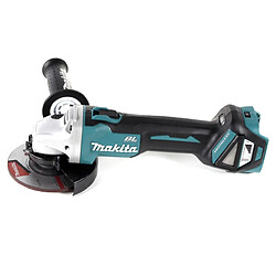 Makita DGA 511 RM1J Meuleuse d'angle sans fil 18V 125mm Brushless + 1x Batterie 4,0Ah + Chargeur + Coffret Makpac