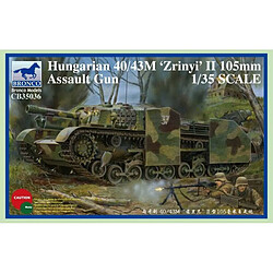 Bronco Models Maquette Char Hungarian 40/43m Zrinyi Ii 105mm Assault Gun