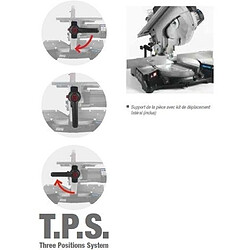 Avis Scie à onglet FEMI avec table de délignage - 1500W 230V Ø305mm - moteur à induction - XXXEVO