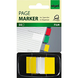 sigel Marque-page repositionnable 'Z-Marker' Film Color-Tip ()