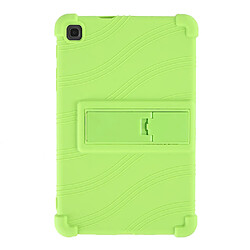 Coque en silicone Souple avec béquille vert pour votre Samsung Galaxy Tab A7 Lite 8.7 pouces SM-T220 (Wi-Fi)