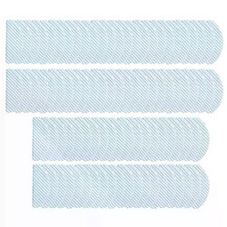 Lot de 90 pièces d'aspirateur jetable pour Ecovacs Deebot Ozmo série T8, accessoires avec chiffon de nettoyage et vadrouille