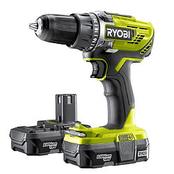 Ryobi - Perceuse visseuse à batterie 18V 1,5Ah Li-Ion 50 Nm - R18DD3-215S