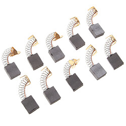 balai de charbon pour outils électriques 18x13.5x6.5mm 10pcs