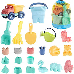 Non Un ensemble de jouets de sable pour enfants 22 pièces Jouets