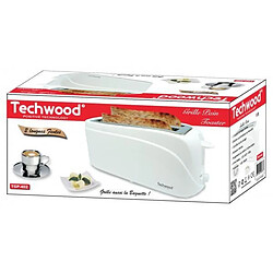 Acheter Techwood BOUILLOIRE BLANCHE ROUGE 1,6 Litre 2200W Sans Fil Design + GRILL PAIN BLANC 2 longues et larges fentes 1300W