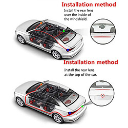 Avis Multi-Fonction Affichage 1080P Dash Cam Enregistreur Vidéo de Voiture Enregistreur 5V 170 & deg; Grand Angle Lentille de Recul image Recyclage Vue